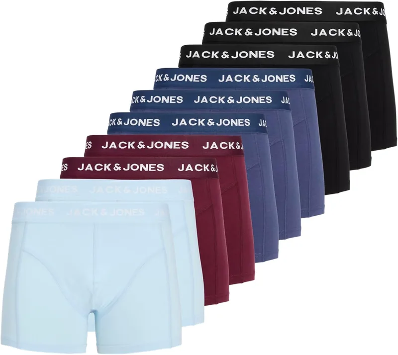 JACK & JONES ▫️ Calções Jacjota a cores lisas, embalagem de 10 Calções Jacjota a cores lisas, embalagem de 10 para homem (embalagem de 10)