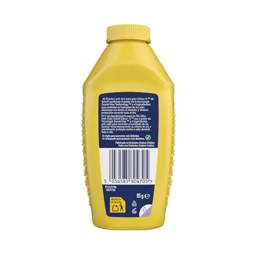 Dr. Scholl's ▫️ Odor-X Ultra Anti-Odores, 6,25 oz - Fórmula sem talco que elimina os odores instantaneamente, absorve o suor e garante proteção contra o mau cheiro durante todo o dia 6