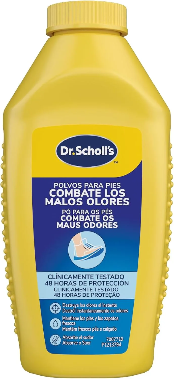 Dr. Scholl's ▫️ Odor-X Ultra Anti-Odores, 6,25 oz - Fórmula sem talco que elimina os odores instantaneamente, absorve o suor e garante proteção contra o mau cheiro durante todo o dia