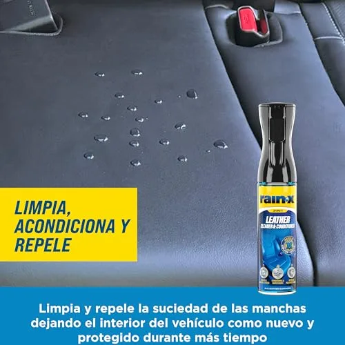 Rain-X ▫️ Limpador de Estofos de Couro para Automóveis - Limpa, Nutre e Repele Manchas - 300 ml 7