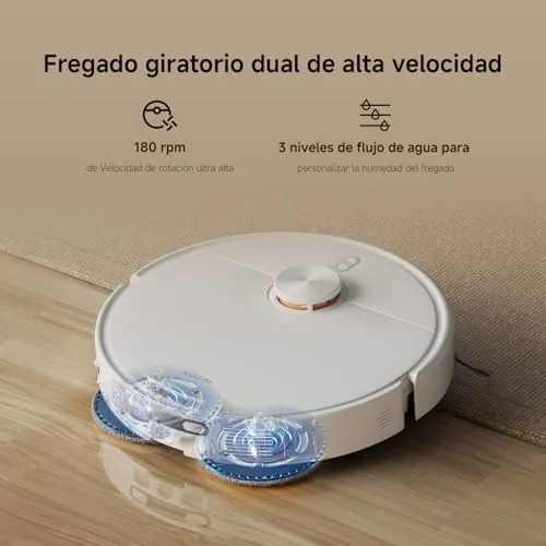XIAOMI ▫️ H50 Aspirador robô com função de esfregamento e pano elevável, 10 000 Pa 6