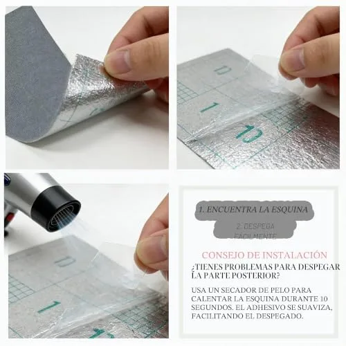 Xynovate ▫️ Tapete para gatos arranharem, tapete autoadesivo para gatos arranharem 3