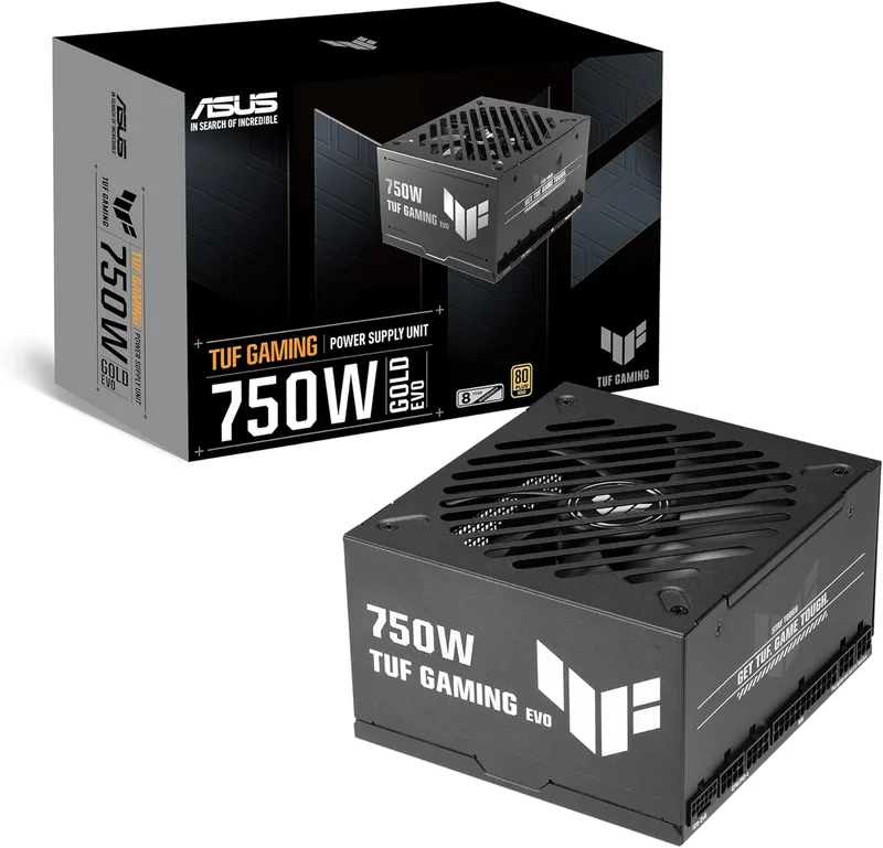 ASUS ▫️ TUF Gaming 750 W Gold EVO - Fonte de alimentação