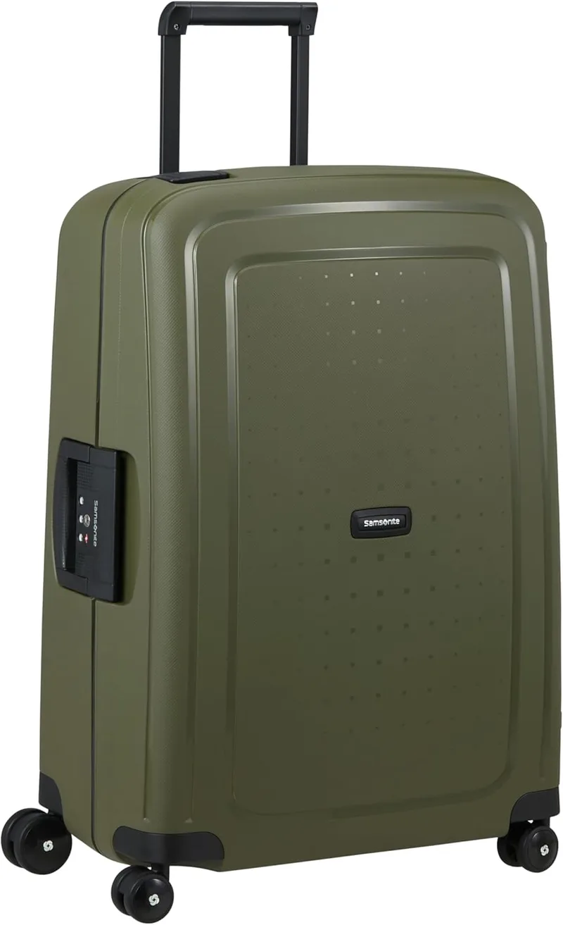 Samsonite S'Cure - Spinner M, M (69 cm), 79 L, Verde (Azeitona)