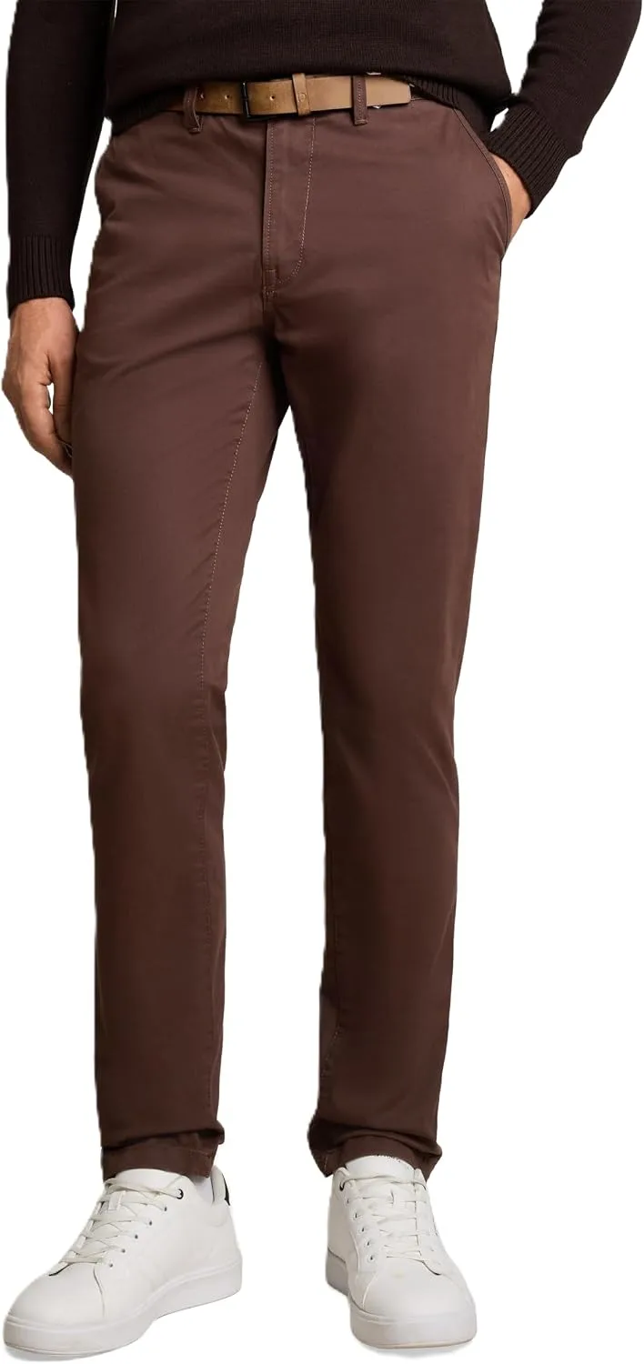 TOM TAILOR Denim ▫️ 1027694 - Calças chino justas para homem