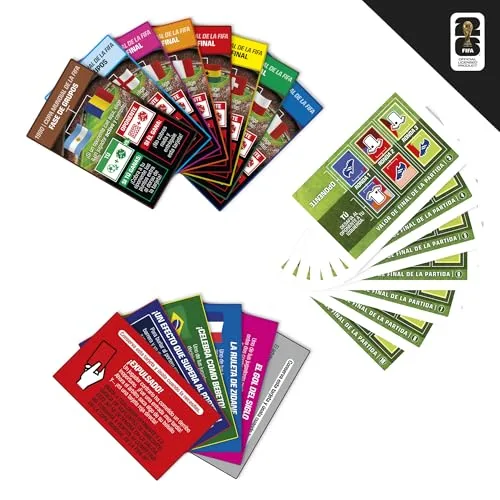 Monopoly ▫️ Jogo Panini Prizm: Copa do Mundo da FIFA I Jogo de mesa com temática de futebol e cartas colecionáveis Panini Prizm Copa do Mundo da FIFA 2026 I Idade: 8+ - Versão em espanhol 4