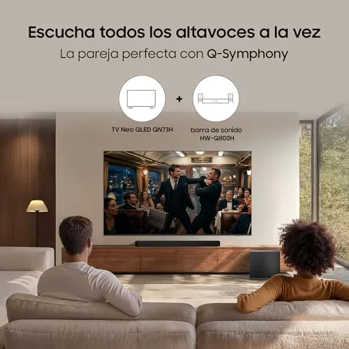 Samsung ▫️ Televisão de 75 polegadas Neo QLED QN73H 4K Smart TV com Vision AI Companion, Quantum Mini LED e AirSlim, Cinema, Jogos e Desporto, 2026 7