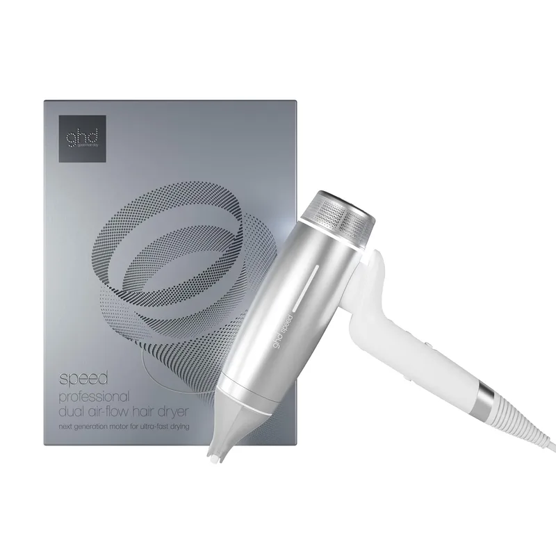 ghd ▫️ Secador Iônico Profissional Ultra-Rápido Speed - Secagem rápida, eficaz e potente sem danos causados pelo calor, o melhor secador de cabelo - Para todos os tipos de cabelo (Ficha Europeia)