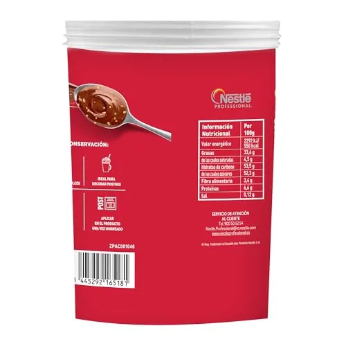 NESTLÉ CAJA ROJA ▫️ CAJA ROJA Pasta de Chocolate com Avelãs 1,2 kg 2