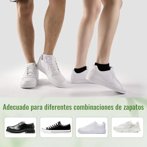 Effeet ▫️ Meias curtas de bambu para homem e mulher, 10/20 pares, respiráveis 6