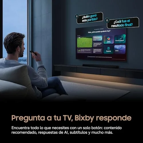 Samsung ▫️ Televisão Mini LED M80H de 55 polegadas, 4K, Smart TV com IA 2