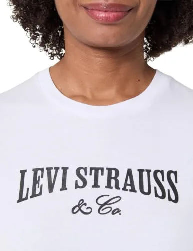 Levi's ▫️ Camisola The Perfect Tee para mulher, tamanho L, com logótipo «Batwing» 2