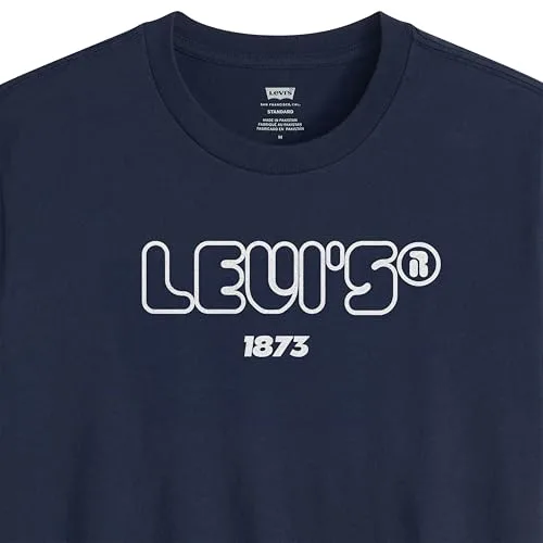 Levi's ▫️ Camisola de gola redonda Lse_Graphic para homem 6