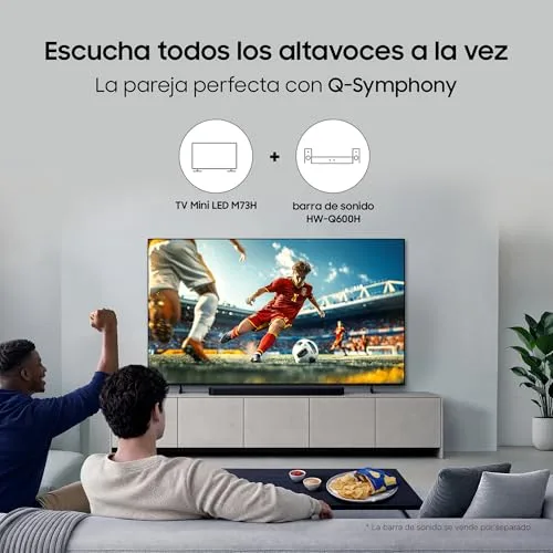 Samsung ▫️ Televisão de 75 polegadas Mini LED M73H 4K Smart TV com Vision AI Companion, Modo Football TV Plus, Desporto, Cinema e Jogos, 2026 7