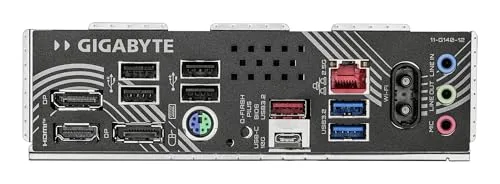 Gigabyte Technology ▫️ Placa-mãe GIGABYTE B850M Eagle WIFI7 – Processadores AMD Ryzen Série 9000, VRM digital de 8+2+2 fases, até 8200 MHz DDR5 (O.C.), 1× M.2 PCIe 5.0 + 1× M.2 PCIe 4.0, Wi-Fi 7, LAN 2,5 GbE, USB 3.2 Gen 2 4