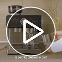 Incapto ▫️ Máquina de café expresso semiautomática Sabi, prensagem automática, preta 7