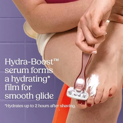 Wilkinson Sword ▫️ Intuition Complete Care: máquinas de barbear para mulher, sérum Hydra-Boost, cabo da máquina de barbear e 1 lâmina de substituição 3
