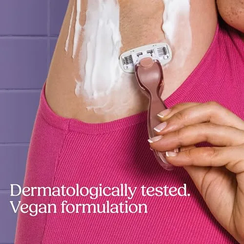 Wilkinson Sword ▫️ Intuition Complete Care: máquinas de barbear para mulher, sérum Hydra-Boost, cabo da máquina de barbear e 1 lâmina de substituição 4
