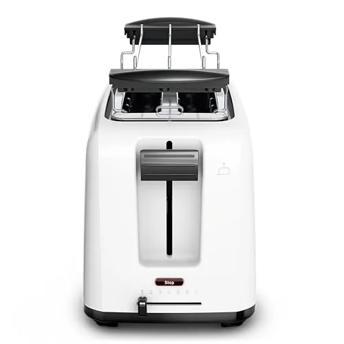 Tefal ▫️ Vita, Torradeira de 2 ranhuras, 7 níveis de torragem, Branca 2