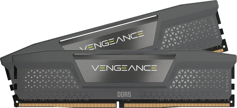 Corsair ▫️ Vengeance DDR5 RAM 16GB (2x8GB) 6000MHz CL36-44-44-96 1.35V AMD Expo e Intel XMP 3.0 Memória para Desktop - Cinzento (CMK16GX5M2E6000Z36)