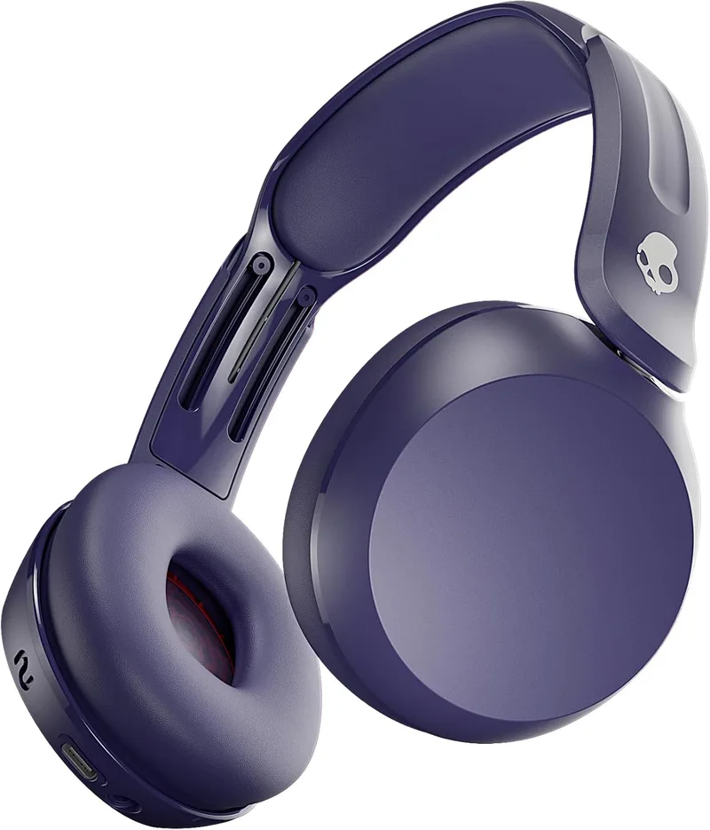 Skullcandy ▫️ Auscultadores sem fios Icon 180 com Bluetooth no ouvido, bateria até 50 horas, leves e prontos para viajar, ajuste seguro, resistentes ao suor e à água, microfone iPhone Android - Futuro