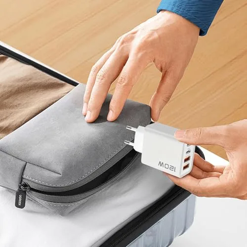 Genérico ▫️ Tomadas de parede, carregador rápido USB-C, adaptador de carregamento de 120 W, adaptador tecnológico para dispositivos móveis 2
