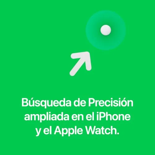 Apple ▫️ AirTag (2.ª geração): Permite localizar chaves, carteiras e muito mais; função de localização com som; alcance até 1,5 vezes maior na «Busca de Precisão» 5