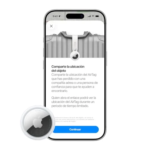 Apple ▫️ AirTag (2.ª geração): Permite localizar chaves, carteiras e muito mais; função de localização com som; alcance até 1,5 vezes maior na «Busca de Precisão» 6