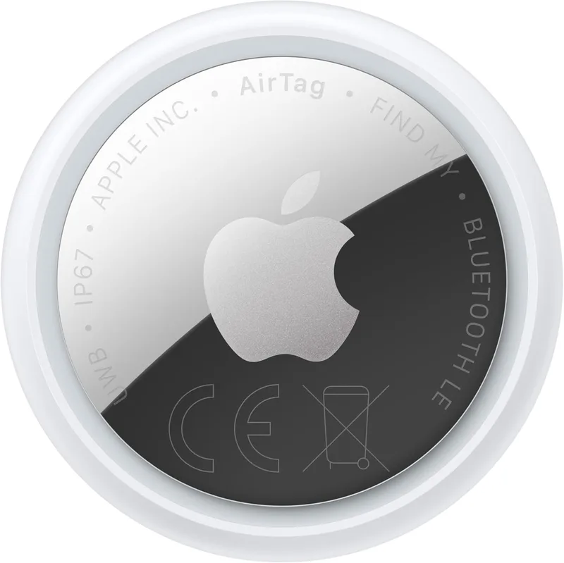 Apple ▫️ AirTag (2.ª geração): Permite localizar chaves, carteiras e muito mais; função de localização com som; alcance até 1,5 vezes maior na «Busca de Precisão»