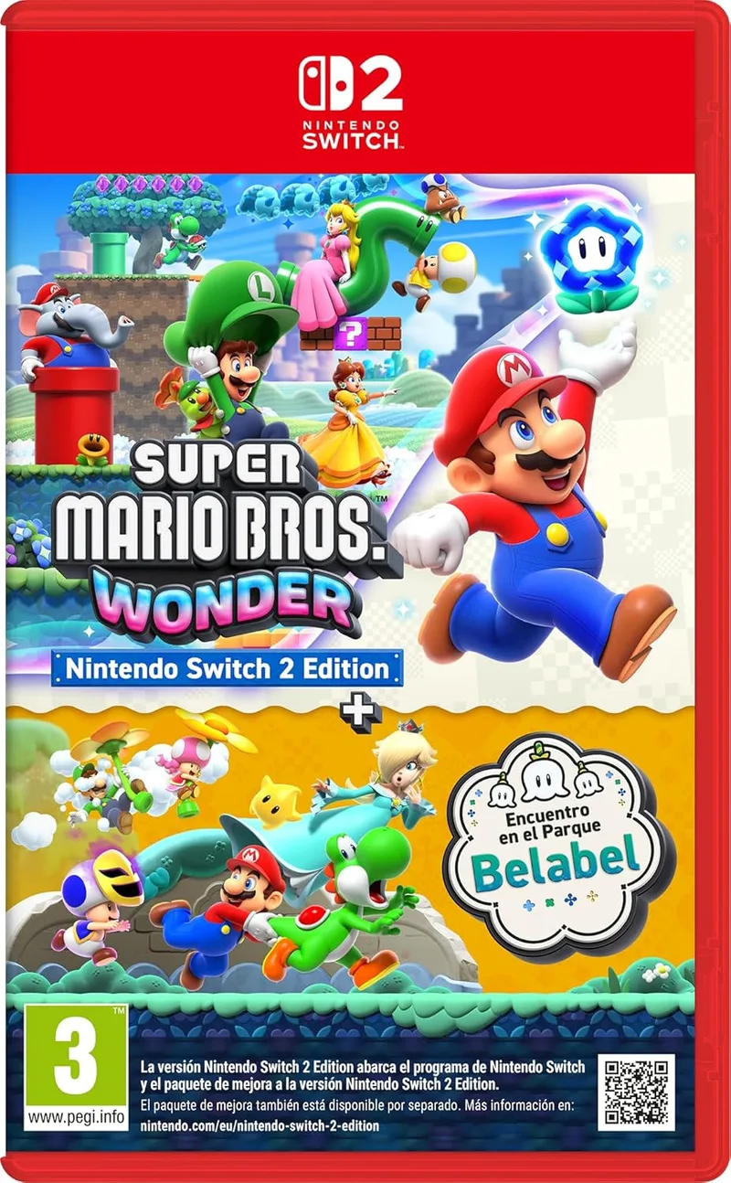 Nintendo Iberica SL ▫️ Super Mario Bros. Wonder - Edição Nintendo Switch 2