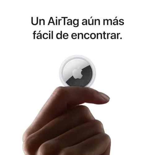 Apple ▫️ AirTag, embalagem de 4 (2.ª geração): Permite localizar chaves, carteiras e muito mais; função de localização com som; até 1,5 vezes mais alcance na «Busca de Precisão» 2