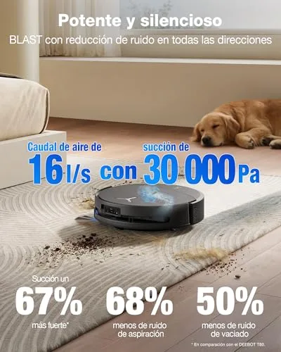 ECOVACS ▫️ DEEBOT T90 Pro Omni – Robô aspirador e esfregador de chão, 30 000 Pa 3