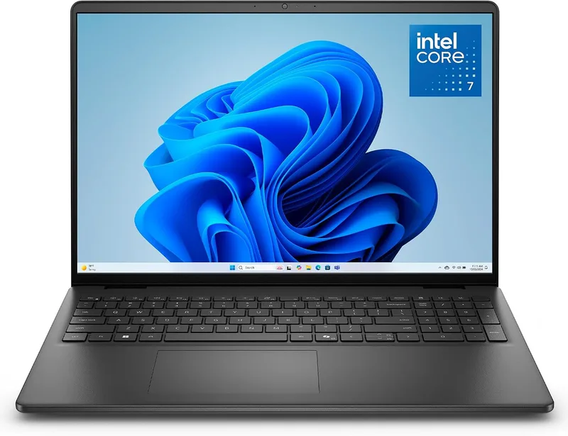 Dell ▫️ Portátil 16 DC16250, Intel Core 7 150U, 16" 2K, 16 GB de RAM | Windows 11 Home, Intel UHD Graphics, SSD de 1 TB, teclado QWERTY espanhol retroiluminado, Wi-Fi 6, bateria de 41 WHr