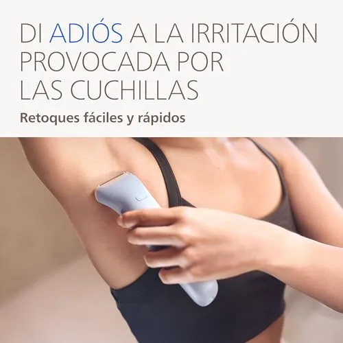 PHILIPS ▫️ Depiladora Série 8000 - Depiladora elétrica sem fios, para utilização a seco e molhada, para pernas e corpo, com tecnologia ProGuide, 5 acessórios, 60 minutos de autonomia, modelo BRE709/00 5