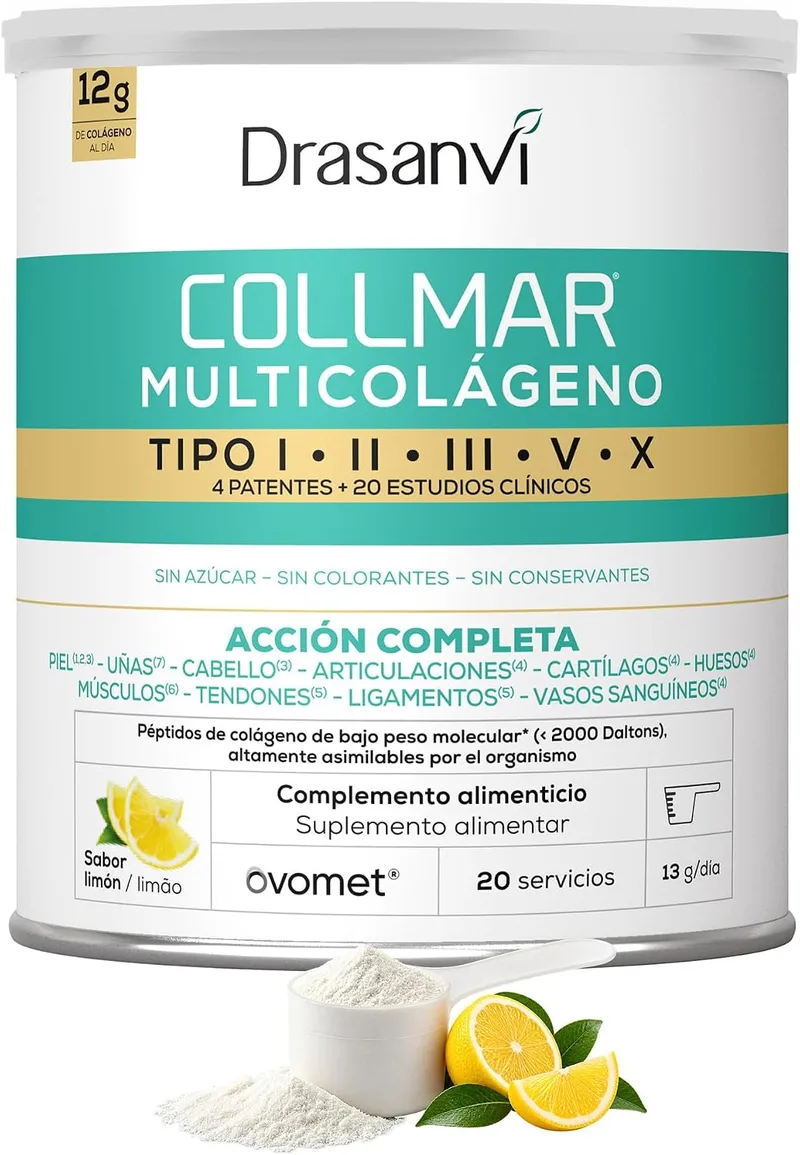 Drasanvi ▫️ Colagénio Complex: Ácido Hialurónico, Vitamina C, Biotina