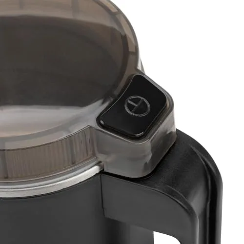 Jata ▫️ JEML1820 - Moedor elétrico de 300 W para café e especiarias, capacidade de 150 g, lâminas em aço inoxidável, moagem rápida e uniforme, tampa de segurança, recipiente em aço 5