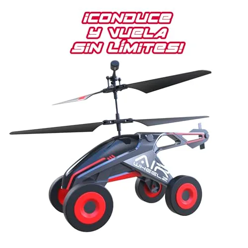 Bizak ▫️ Flybotic Sky Wheels II – Veículo voador com controlo remoto 2 em 1, anda por terra e descola para voar, helicóptero com rodas, produto oficial, para crianças a partir dos 8 anos (62004569) 4