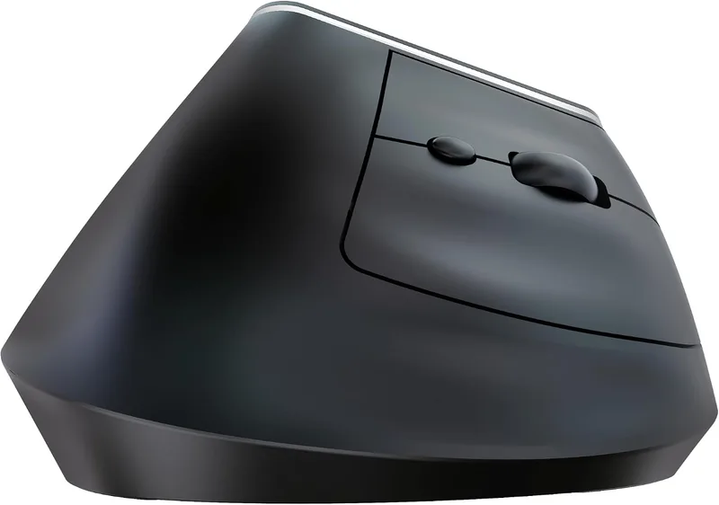Nilox ▫️ Rato sem fios Bluetooth, compacto e ergonómico, com dupla ligação USB a 2,4 GHz, dpi ajustáveis 800/1200/1600, Plug and Play, para computadores de secretária e portáteis, preto