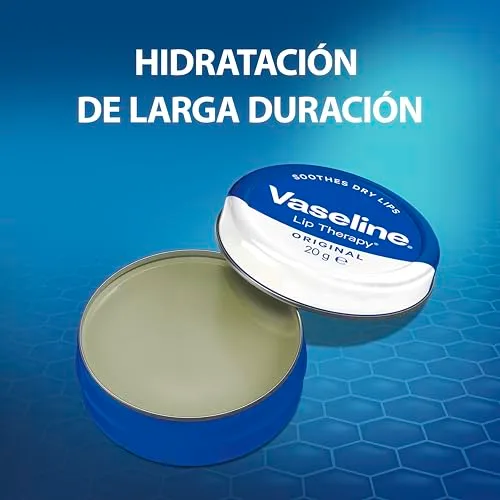 Vaseline ▫️ Bálsamo Labial Original em lata para o cuidado dos lábios 20 g x 12 4
