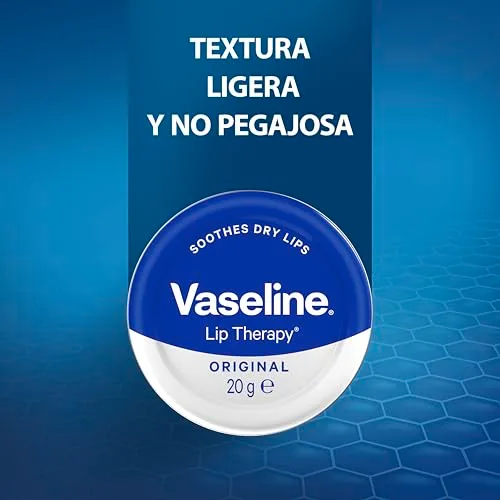 Vaseline ▫️ Bálsamo Labial Original em lata para o cuidado dos lábios 20 g x 12 5