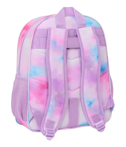 Safta ▫️ K-POP Demon Hunters - ARTISTA - Mochila escolar para menino, mochila infantil, adaptável a carrinhos, ideal para crianças em idade escolar, confortável e versátil, resistente, 32x12x38 cm 2