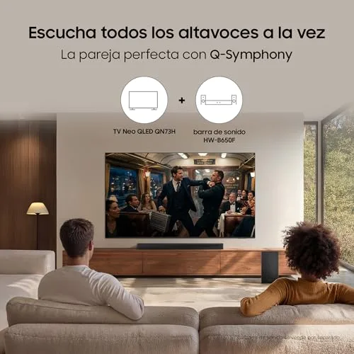 Samsung ▫️ Televisão de 50 polegadas Neo QLED QN73H 4K Smart TV com Vision AI Companion, Quantum Mini LED e AirSlim, Cinema, Jogos e Desporto 7