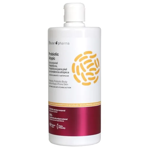 Thader Th Pharma ▫️ Thader Pharma Gel corporal Atopic Probiotic com prebióticos e probióticos, ideal para peles com tendência atópica, 750 ml 4