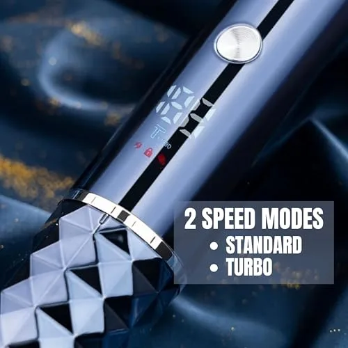 BARBERBOSS ▫️ cortador de cabelo para homem, máquina de barbear sem fios para homem, lâmina ajustável e kit completo de higiene para homem, cortador recarregável com velocidade turbo, cortador de cabelo 4
