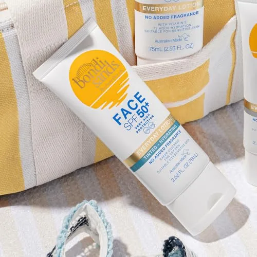 Bondi Sands ▫️ Loção Facial Hidratante com Cor FPS 50+, 75 ml 5