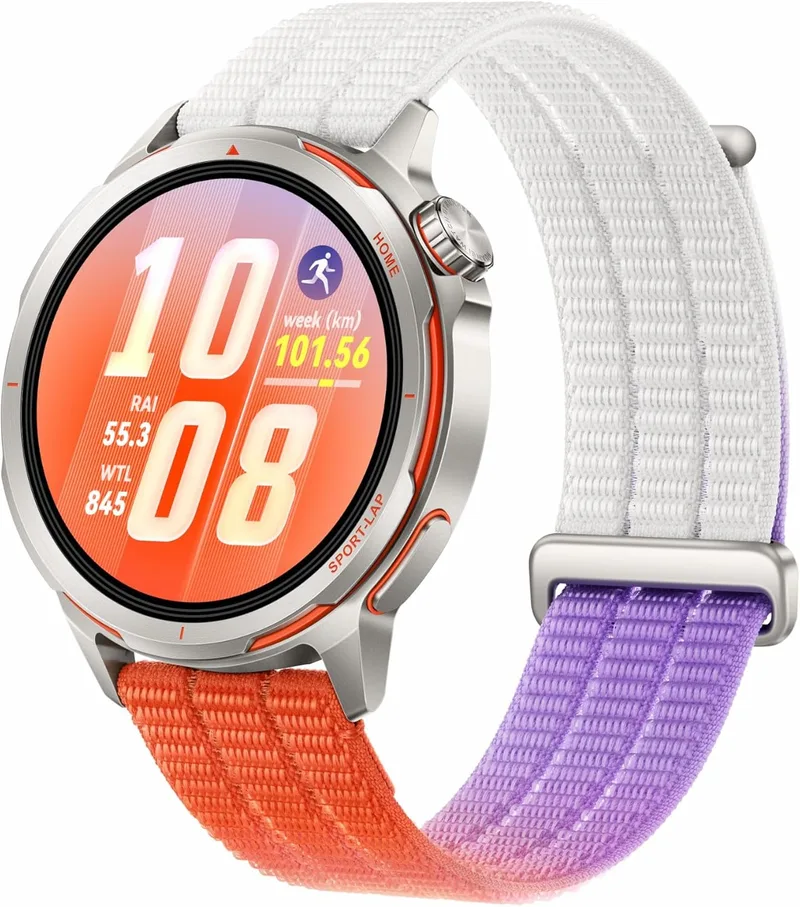 HUAWEI ▫️ Watch GT Runner 2 Smartwatch, GPS ultrapreciso para corrida, laranja | Relógio inteligente, até 14 dias de autonomia, modo maratona, ritmo em tempo real, design elegante em titânio, VFC, ECG, pagamentos NFC