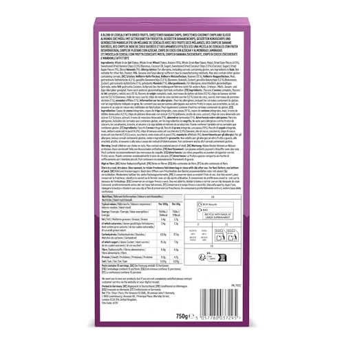 by Amazon ▫️ da Amazon: Muesli de Frutas e Frutos Secos, 750 g 2