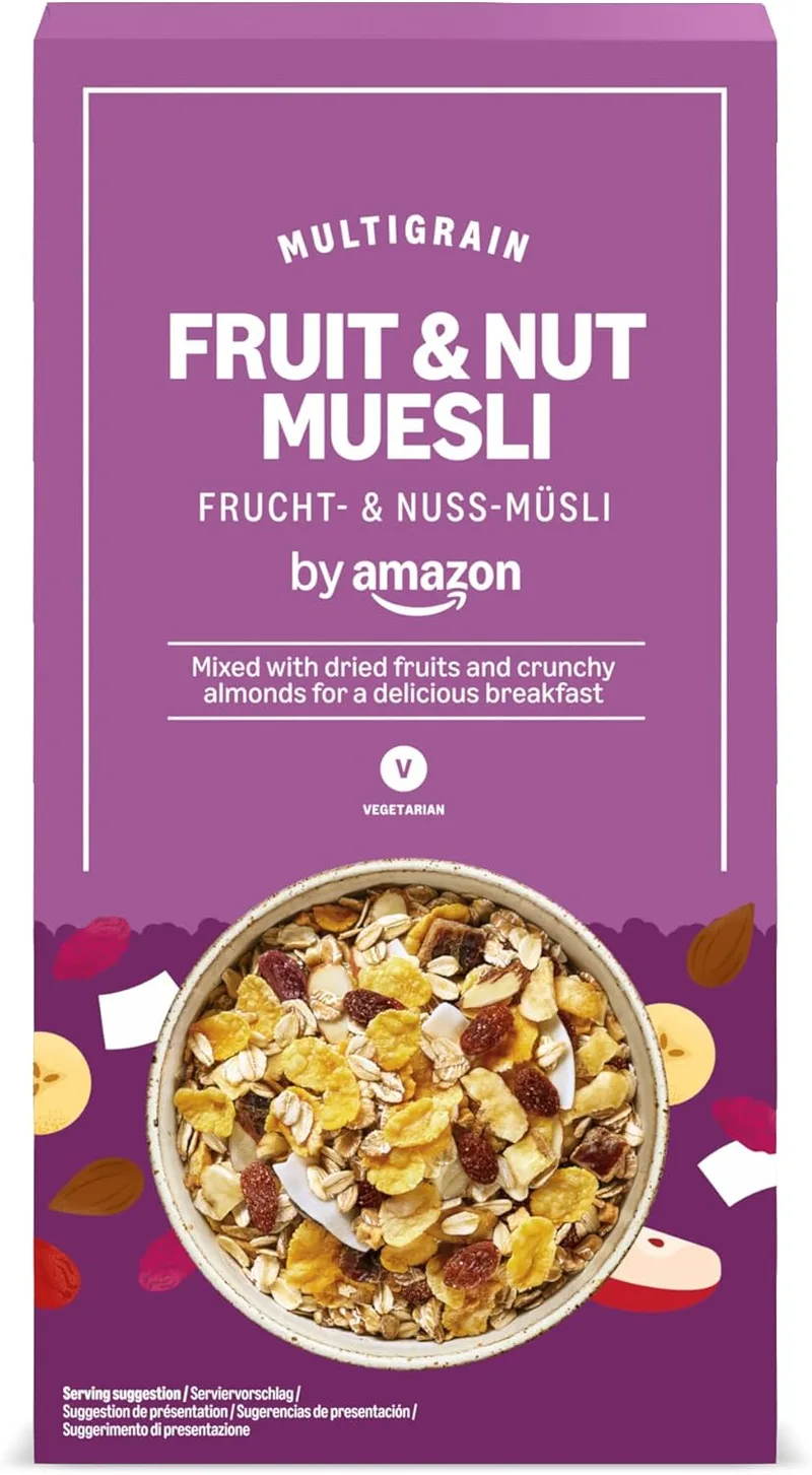 by Amazon ▫️ da Amazon: Muesli de Frutas e Frutos Secos, 750 g