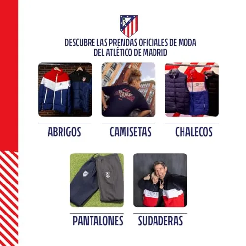ATLETICO DE MADRID 1903 ▫️ Atlético de Madrid 1903 - Colete Tricolor para Adulto 5