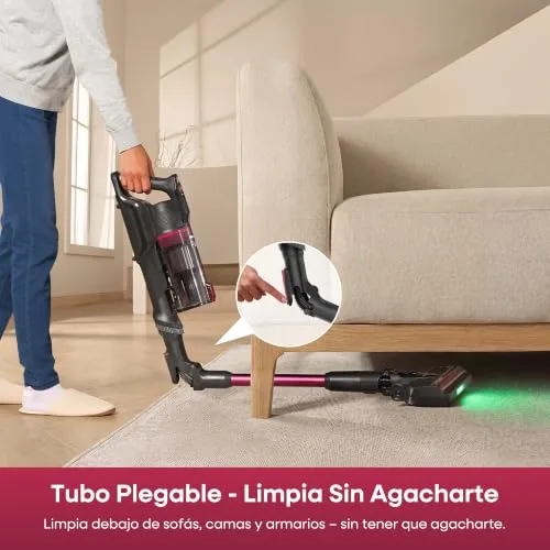 FAMIVAC ▫️ FV3 Aspirador sem fio, dobrável, aspirador vertical tipo vassoura potente 5